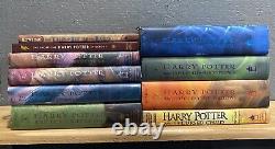 COMPLETE SET 1st First Edition Harry Potter Book Series 1-8+ JK Rowling 10 Books