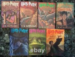 COMPLETE Set 7 HC DJ ALL TRUE First Edition 1st Print Harry Potter J K Rowling