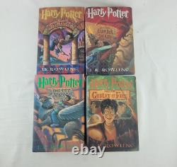 Complete 1st Edition US Harry Potter Hardcover Book Set 1-7 with 4 Bonus Books