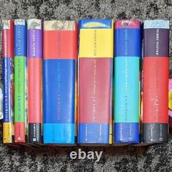 Complete Bloomsbury / Raincoast Harry Potter Hardcover Book Set with Dust Jackets