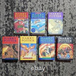 Complete Bloomsbury / Raincoast Harry Potter Hardcover Book Set with Dust Jackets