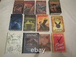 Complete Books 1-7 HARRY POTTER New Unread First Ed Plus Journal Casual Vacancy