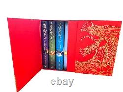 Complete Collection of Hardback Harry Potter Box Set 1-7 Books In Case