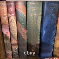 Complete Collection of Harry Potter by J. K. Rowling (Hardcover) 6 Titles 1st Ed