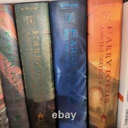 Complete Collection of Harry Potter by J. K. Rowling (Hardcover) 6 Titles 1st Ed