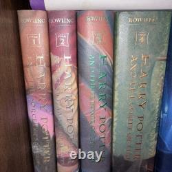 Complete Collection of Harry Potter by J. K. Rowling (Hardcover) 6 Titles 1st Ed