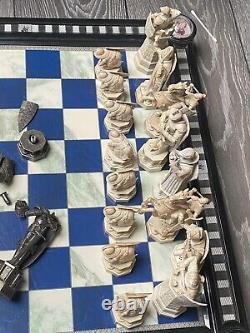 Complete Deagostini Harry Potter Chess Set Read Description