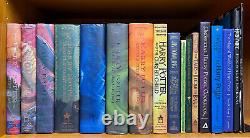 Complete HARRY POTTER J K Rowling 1st Editions & 9 Supplemental books Lot of 17