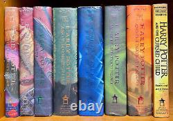 Complete HARRY POTTER J K Rowling 1st Editions & 9 Supplemental books Lot of 17