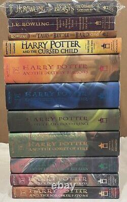 Complete HARRY POTTER Series 1-7+5 JK ROWLING 12 Books Some 1st Editions HC/DJ