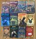 Complete Harry Potter Series 1-8+4 Jk Rowling 12 Book Lot Set 1st Editions Hc/dj