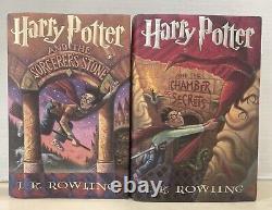 Complete HARRY POTTER Series 1-8+5 JK ROWLING 13 Book Lot Set 1st Editions HC/DJ