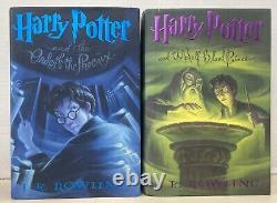 Complete HARRY POTTER Series 1-8+5 JK ROWLING 13 Book Lot Set 1st Editions HC/DJ