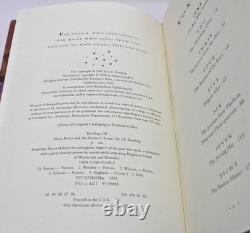 Complete HARRY POTTER set 1-7 1st Print/1st Edition/Excellent Shape, No Marks