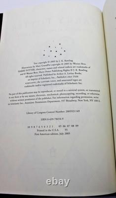 Complete HARRY POTTER set 1-7 1st Print/1st Edition/Excellent Shape, No Marks