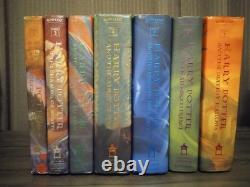Complete Hardcover Set of Harry Potter books # 1-7 by J. K. Rowling 1st Americ