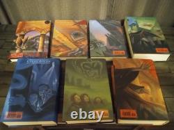 Complete Hardcover Set of Harry Potter books # 1-7 by J. K. Rowling 1st Americ