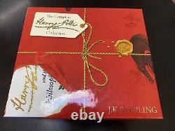 Complete Harry Potter 7 Book Signature Collection Open And Unread Collectors Box
