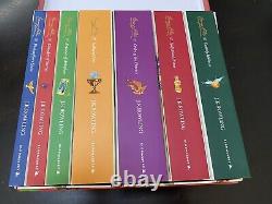 Complete Harry Potter 7 Book Signature Collection Open And Unread Collectors Box