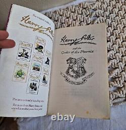 Complete Harry Potter 7 Book Signature Collection With Box