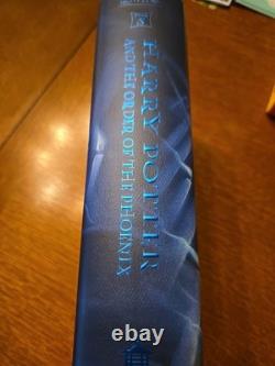 Complete Harry Potter Book Series Volumes 4, 5, 6, 7 Are 1st Edition 1st Print