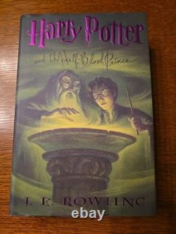 Complete Harry Potter Book Series Volumes 4, 5, 6, 7 Are 1st Edition 1st Print