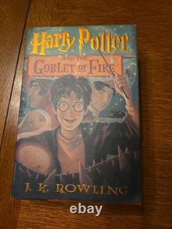 Complete Harry Potter Book Series Volumes 4, 5, 6, 7 Are 1st Edition 1st Print