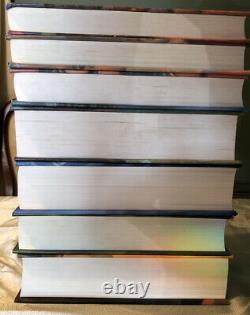 Complete Harry Potter Book Set Volumes 1-7 Hardcover ALL FIRST EDITIONS