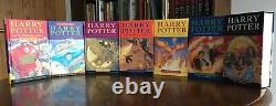 Complete Harry Potter Box Set, Bloomsbury Hardback First Editions, Fine