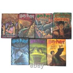 Complete Harry Potter Hardcover Set 1-7 First American Edition 6 First Printings