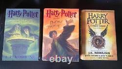 Complete Harry Potter Hardcover Set 1-7 First American Edition 6 First Printings