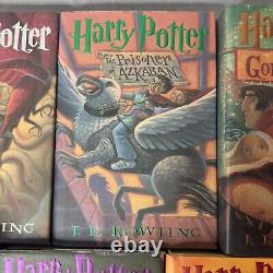 Complete Harry Potter Hardcover Set 1-7 First American Edition 6 First Printings