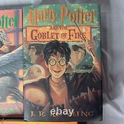 Complete Harry Potter Hardcover Set 1-7 First American Edition 6 First Printings