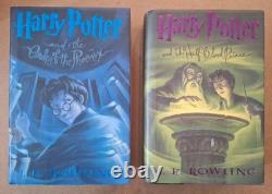 Complete Harry Potter Hardcover Set American Edition Books 1 through 7 HC
