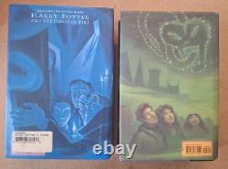 Complete Harry Potter Hardcover Set American Edition Books 1 through 7 HC