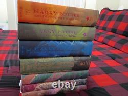 Complete Harry Potter Series Hardcover Books 1-7 by J. K. Rowling