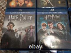 Complete Harry Potter Single Release Blu-ray All 8 Movie Collection