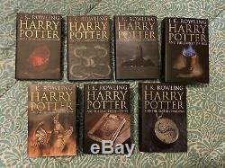 Complete Harry Potter UK Adult Edition Box Set 1-7 Collectible