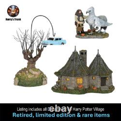 Complete Harry Potter Village Collection Experience'98-05, 61 Buildings/figures