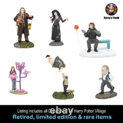 Complete Harry Potter Village Collection Experience'98-05, 61 Buildings/figures