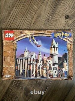 Complete Lego Set 4709 Harry Potter Hogwarts Castle Sorcerer's Stone Dumbledore