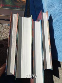 Complete Lot 7 Harry Potter HC/DJ All Stated 1st American Editions Nice Set