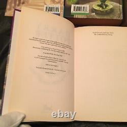 Complete Original British Bloomsbury Harry Potter Set 7 Books 4 First Prints