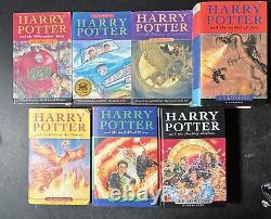 Complete Series Set HARRY POTTER 1-7 J. K. Rowling Lot Bloomsbury HB/PB