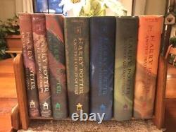 Complete Set 1-7 First Am. Ed. 1st Print Harry Potter HC DJ Books NEVER READ