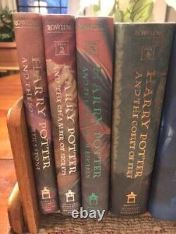 Complete Set 1-7 First Am. Ed. 1st Print Harry Potter HC DJ Books NEVER READ