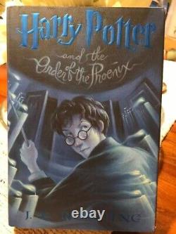 Complete Set 1-7 First Am. Ed. 1st Print Harry Potter HC DJ Books NEVER READ