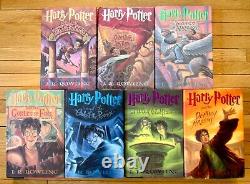 Complete Set 1-7 HARRY POTTER Books & 4 EXTRA J. K. Rowling HBDJ EXC L1