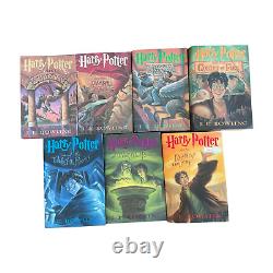 Complete Set HARRY POTTER First American Edition Hardcovers 1-7 HB/DJ Rowling