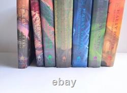 Complete Set, Harry Potter Books 1-7, 6/7 First Editions, 3/7 FIRST PRINTINGS